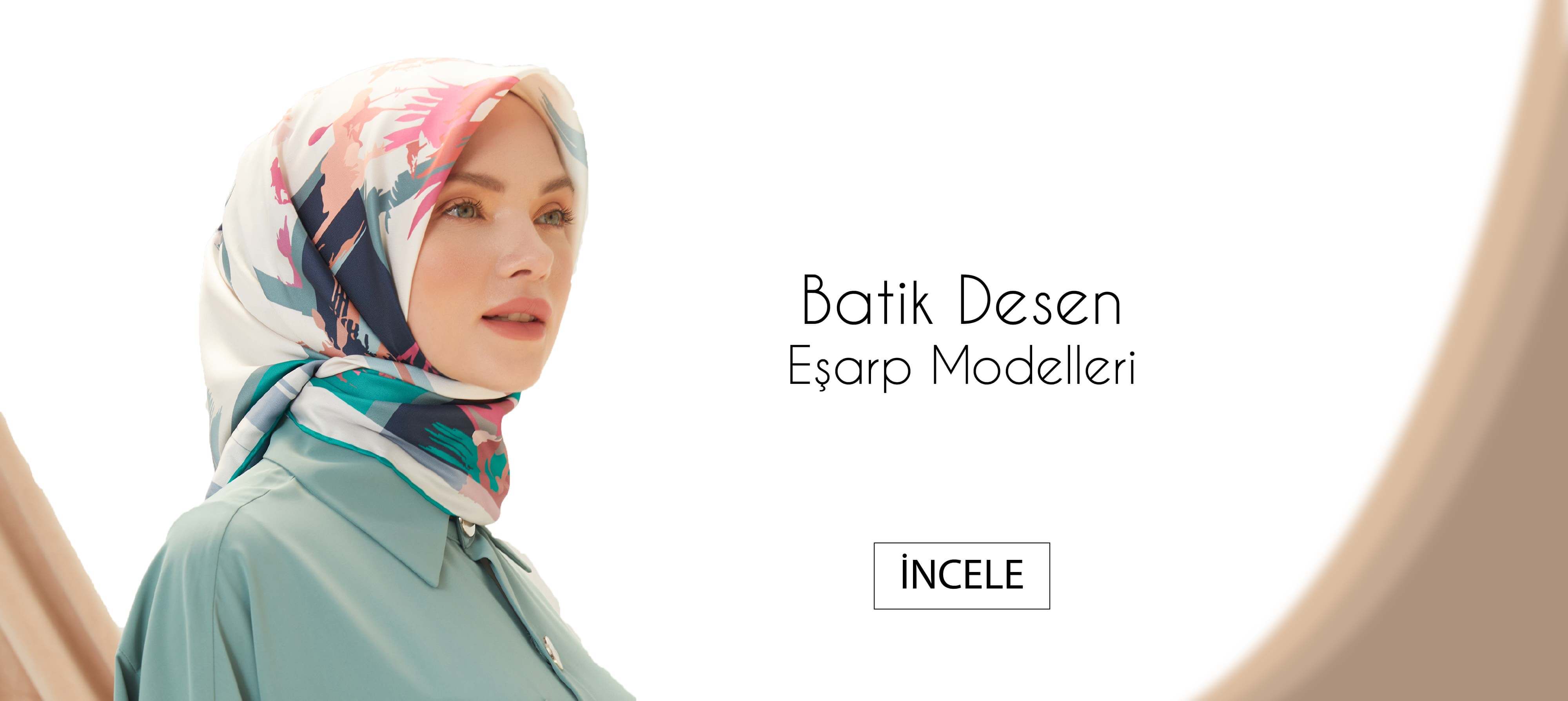 Batik Desen Eşarp
