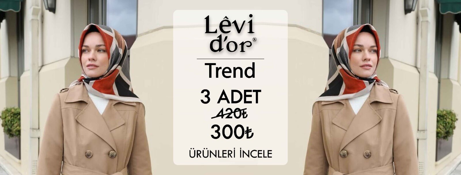 Levidor Trend Eşarp Serisi
